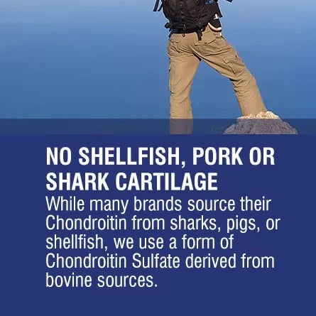 Glucosamine Chondroitin - Joint Support Supplement To Reduce Inflammation, Relieve Knee Pain and Improve Joint Mobility