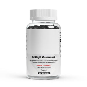 Shilajit Gummies + Vitamin C,B6, B12 - 60