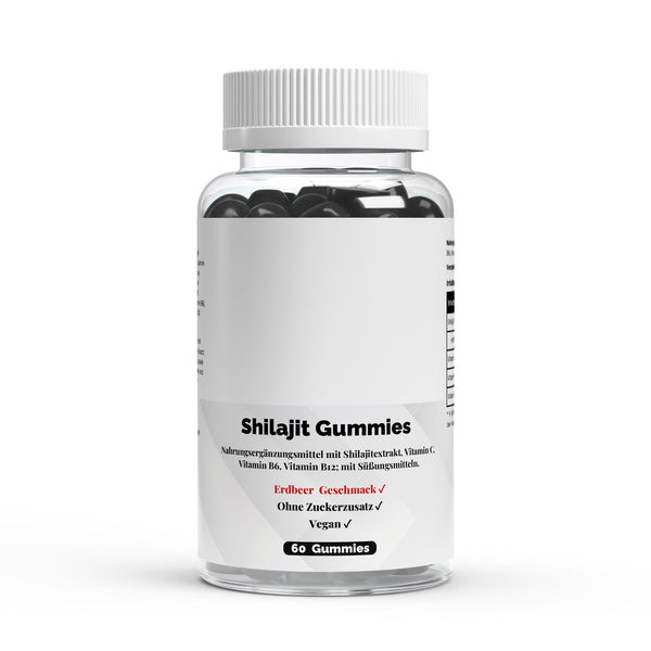 Shilajit Gummies + Vitamin C,B6, B12 - 60