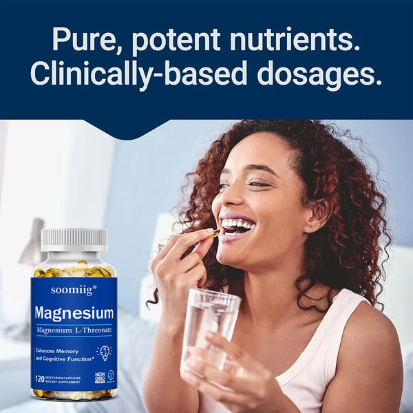 Magnesium L-Threonate Supplement – Promotes Brain Health, Memory, Concentration and Cognition