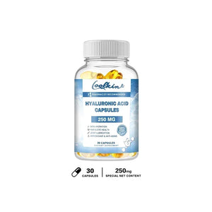 Hyaluronic Acid Supplement with Vitamin C and Biotin - Improves Metabolism and Promotes Healthy Skin