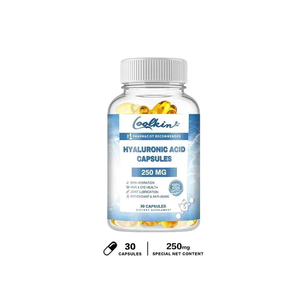 Hyaluronic Acid Supplement with Vitamin C and Biotin - Improves Metabolism and Promotes Healthy Skin