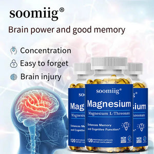 Magnesium L-Threonate Supplement – Promotes Brain Health, Memory, Concentration and Cognition