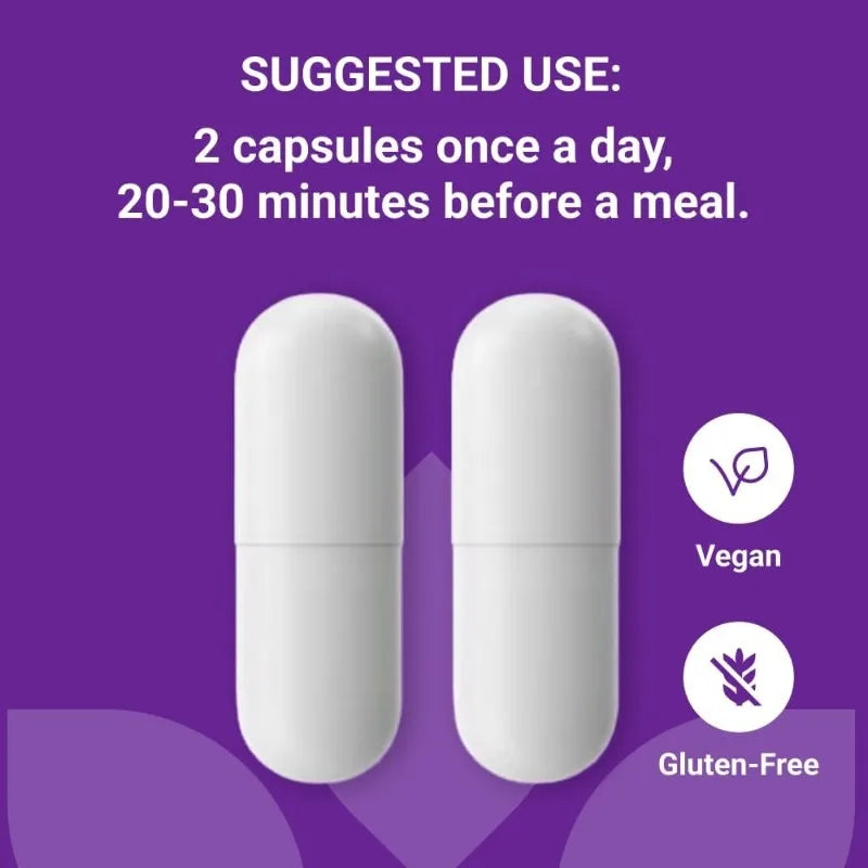 High Purity Resveratrol, Trans-Resveratrol Supplement - High Potency Antioxidant, Supports Brain Health 60 Capsules