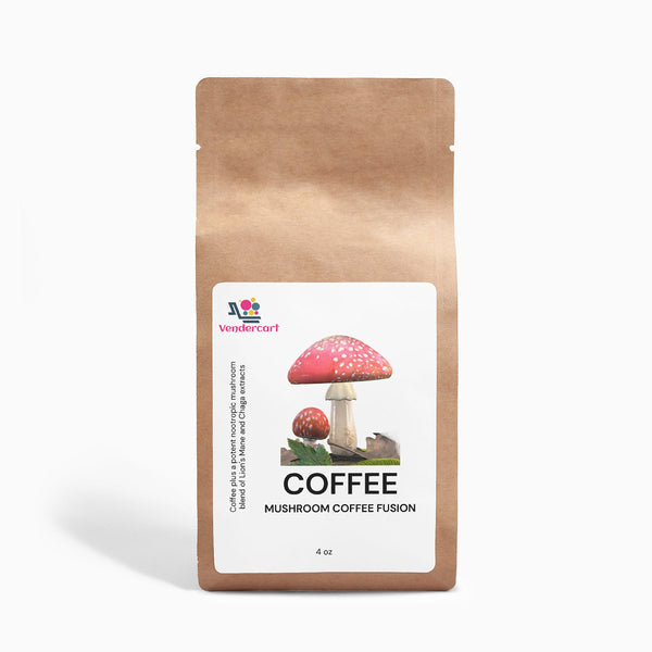 Mushroom Coffee Fusion - Lion’s Mane & Chaga 4oz