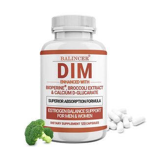 DIM Capsules - Estrogen Supplement for Men and Women