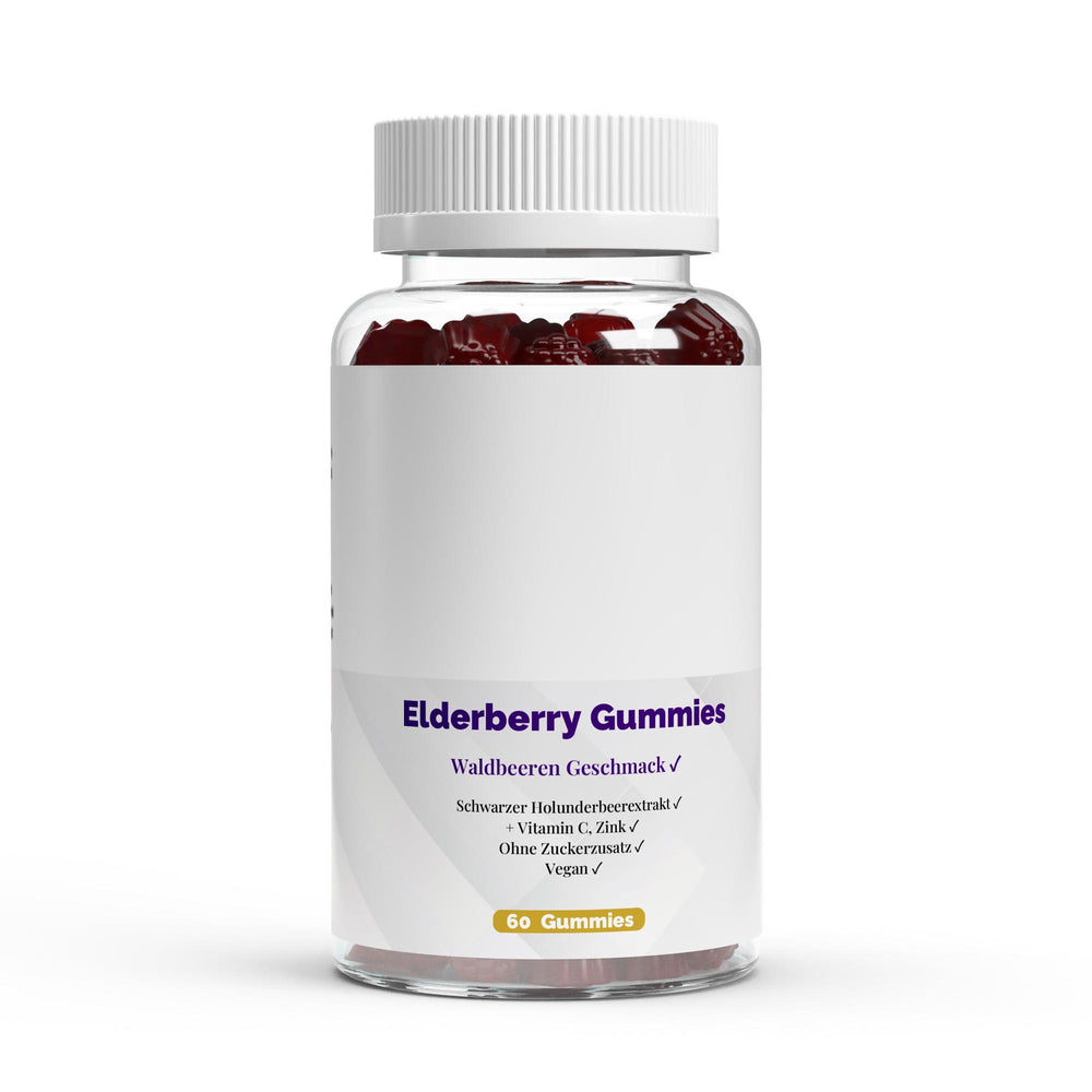 Elderberry + Vitamin C + Zinc Gummies - 60