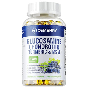 Glucosamine Chondroitin - Joint Support Supplement To Reduce Inflammation, Relieve Knee Pain and Improve Joint Mobility
