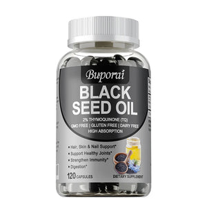 Black Seed Oil Supplement - Digestive Health, Immune Support, for Skin & Hair Health, Antioxidant