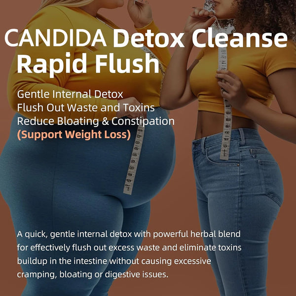 Gut and Colon Support CANDIDA CLEANSE and Detox