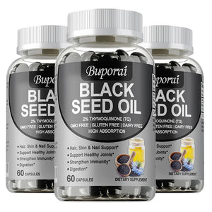 Black Seed Oil Supplement - Digestive Health, Immune Support, for Skin & Hair Health, Antioxidant