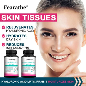 Hyaluronic Acid Supplements -  Beautiful, Radiant Skin
