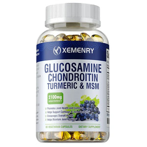 Glucosamine Chondroitin - Joint Support Supplement To Reduce Inflammation, Relieve Knee Pain and Improve Joint Mobility