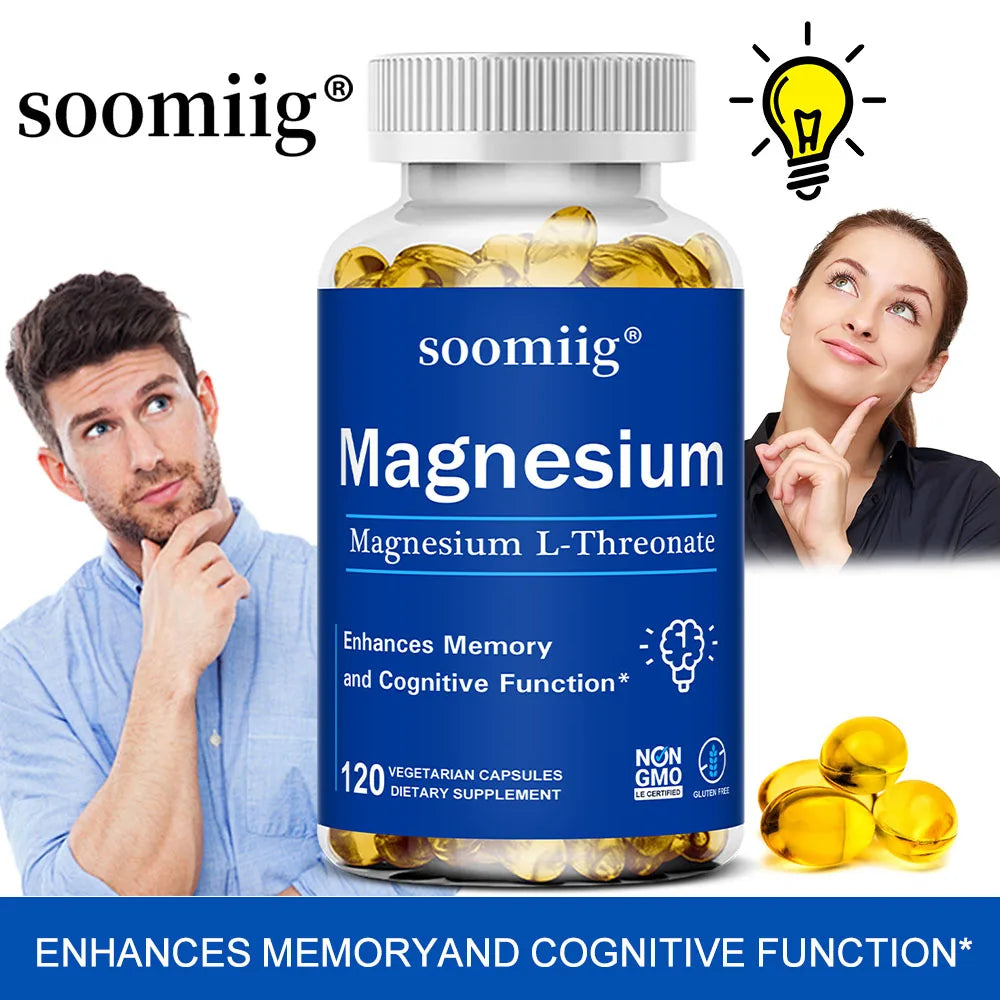 Magnesium L-Threonate Supplement – Promotes Brain Health, Memory, Concentration and Cognition