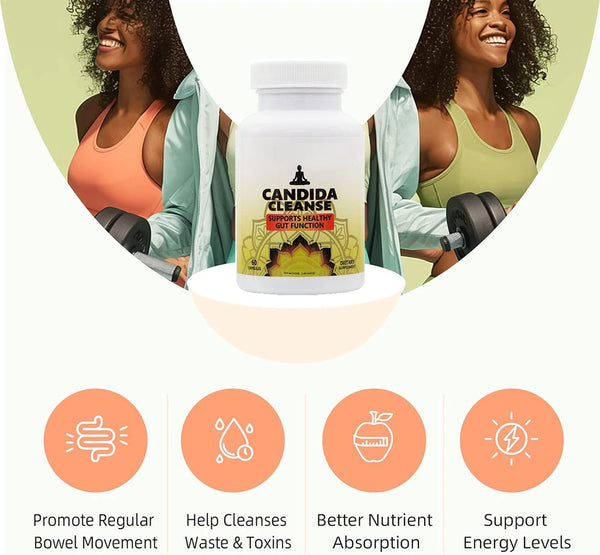 Gut and Colon Support CANDIDA CLEANSE and Detox