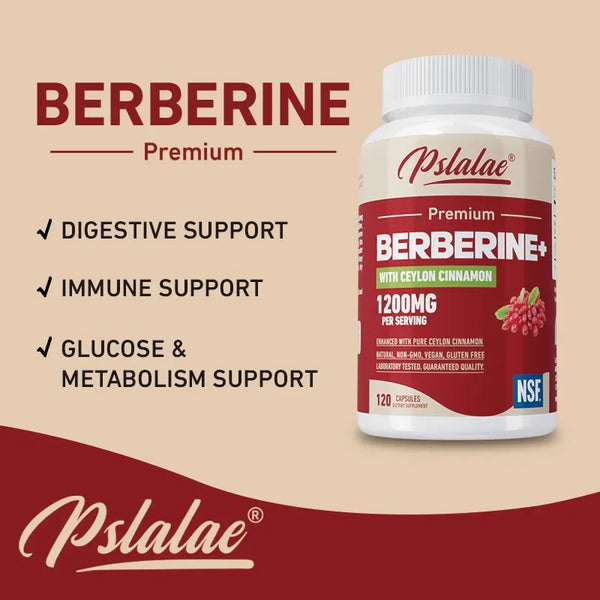 Berberine - Supports Immune, Heart and Gastrointestinal Health and Digestion