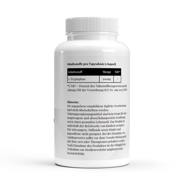 L-Tryptophan - 90 Capsules