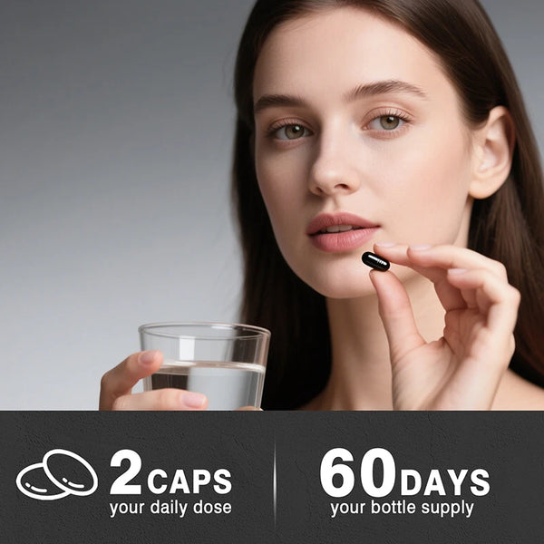 Black Seed Oil Supplement - Digestive Health, Immune Support, for Skin & Hair Health, Antioxidant