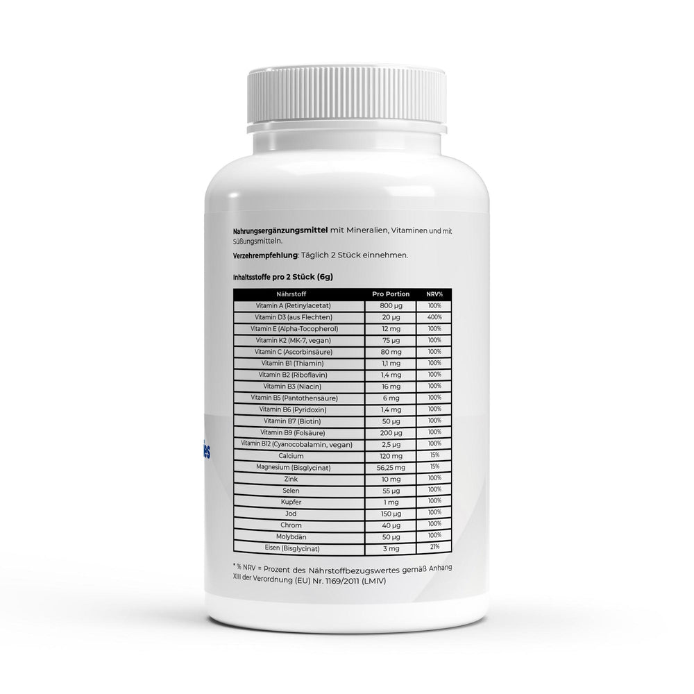 Premium Multivitamin + Mineral Gummies - 60 Stk.