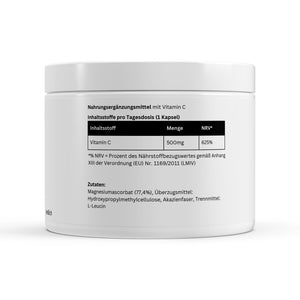 Buffered Vitamin C 500mg - 360 capsules