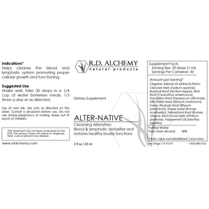 Alter-Native Blood & Lymph Detoxifying Extract