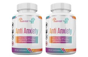 Anti-Anxiety Supplement for Stress Reduction and reduced Cortisol Levels