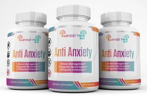 Anti-Anxiety Supplement for Stress Reduction and reduced Cortisol Levels