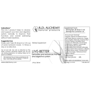Live-Better Liver & Digestive Detox Extract