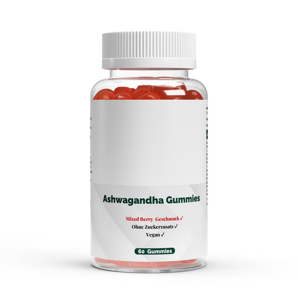 Premium Ashwagandha Gummies 300 + Vitamin B6,- 60