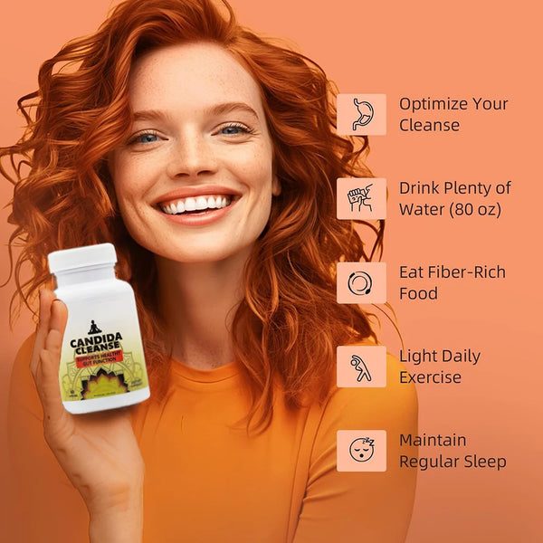 Gut and Colon Support CANDIDA CLEANSE and Detox