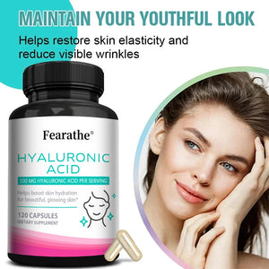 Hyaluronic Acid Supplements -  Beautiful, Radiant Skin