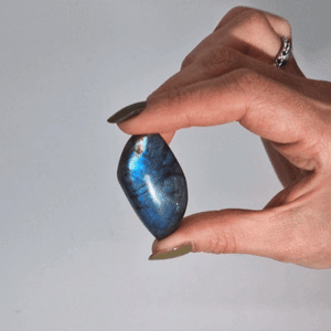 Madagascar Labradorite Leaf Stone