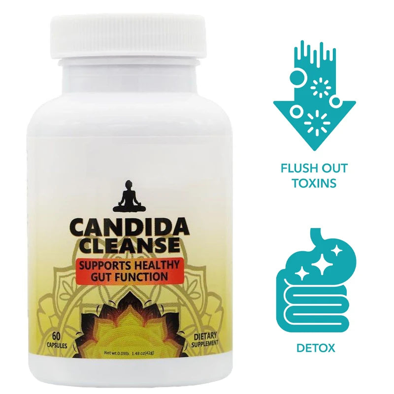 Gut and Colon Support CANDIDA CLEANSE and Detox