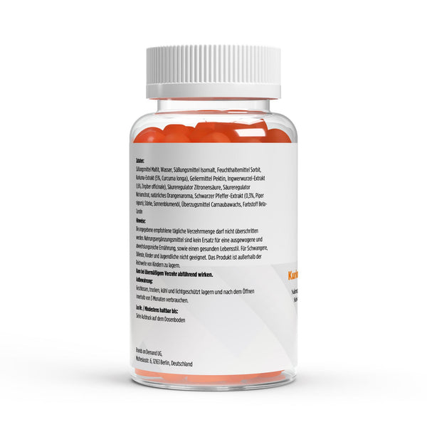 Turmeric + Ginger + Black Pepper Gummies - 60 Stk.