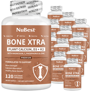 Bone Xtra - Plant-based Formula to Support Healthy Bones For Adults,
