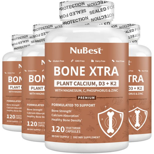 Bone Xtra - Plant-based Formula to Support Healthy Bones For Adults,