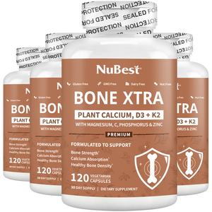 Bone Xtra - Plant-based Formula to Support Healthy Bones For Adults,