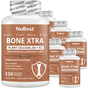 Bone Xtra - Plant-based Formula to Support Healthy Bones For Adults,
