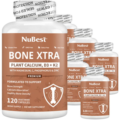 Bone Xtra - Plant-based Formula to Support Healthy Bones For Adults,