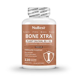 Bone Xtra - Plant-based Formula to Support Healthy Bones For Adults,