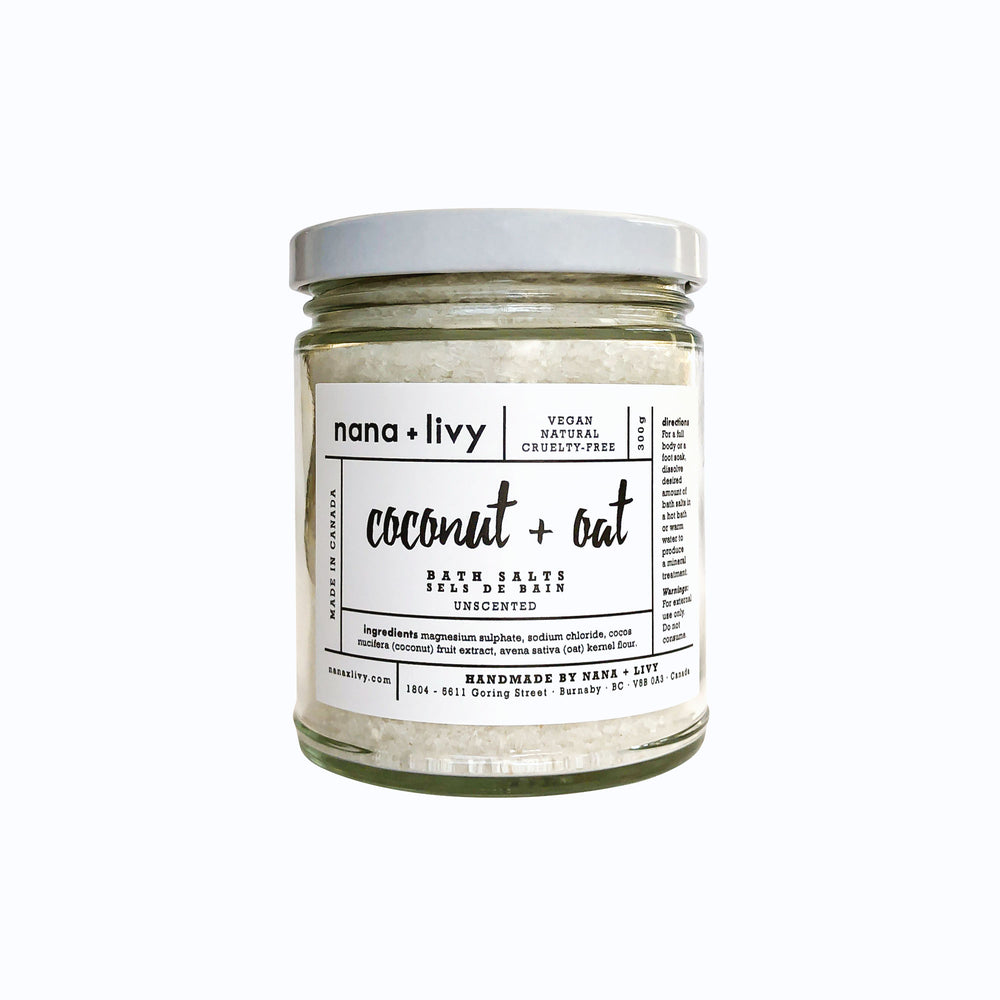 Coconut + Oat Bath Salts