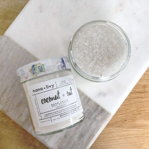Coconut + Oat Bath Salts