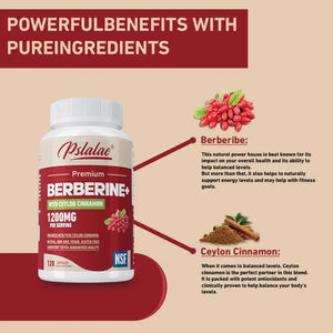 Berberine - Supports Immune, Heart and Gastrointestinal Health and Digestion