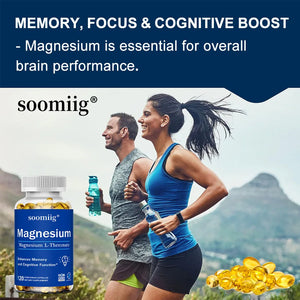 Magnesium L-Threonate Supplement – Promotes Brain Health, Memory, Concentration and Cognition