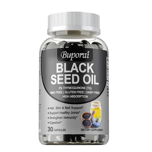 Black Seed Oil Supplement - Digestive Health, Immune Support, for Skin & Hair Health, Antioxidant