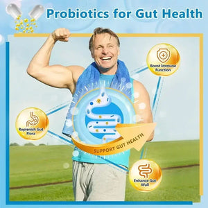 Digestive Enzyme Probiotic Capsules with Prebiotic