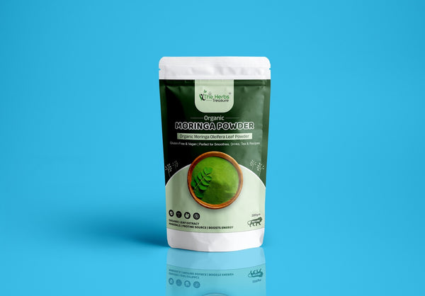 MIE Organic Moringa Powder – 100% Pure Moringa Oleifera Leaf Powder