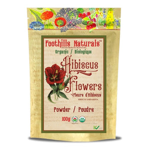 Hibiscus Powder Organic -  No Additives