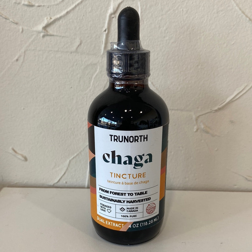 Chaga Tincture Dual Extract 4 oz