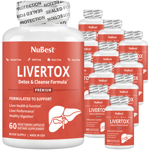 LiverTox, Advanced Formula for Liver Detox, Cleanse & Digestion, 60